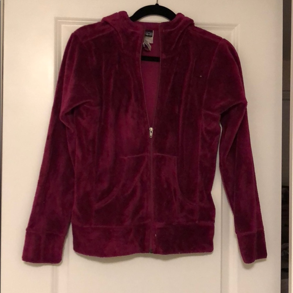 Maroon/fuchsia Patagonia zip up